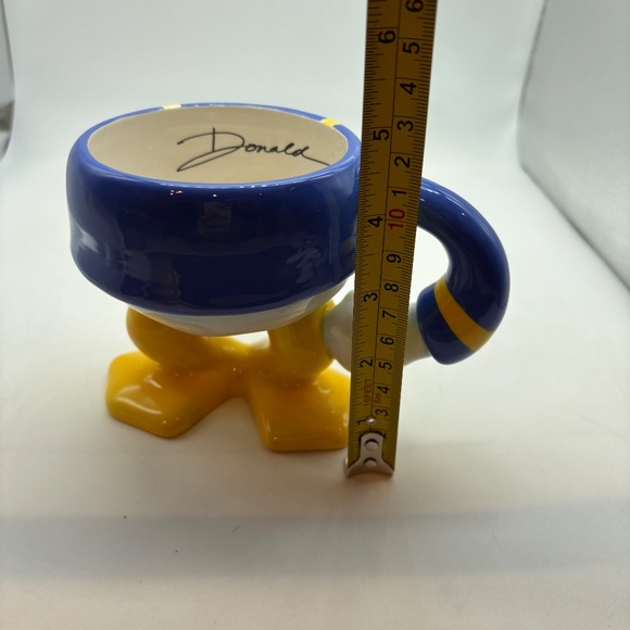 Disney Theme Parks Donald Duck 'Donald' Feet Novelty Ceramic Coffee Mug - Picture 15 of 16